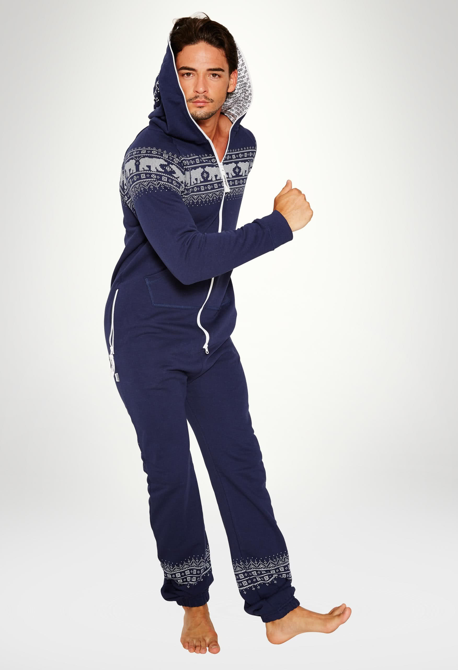 Jumpin Jumpsuit Original Norwegisch Dunkelblau Herren Shop