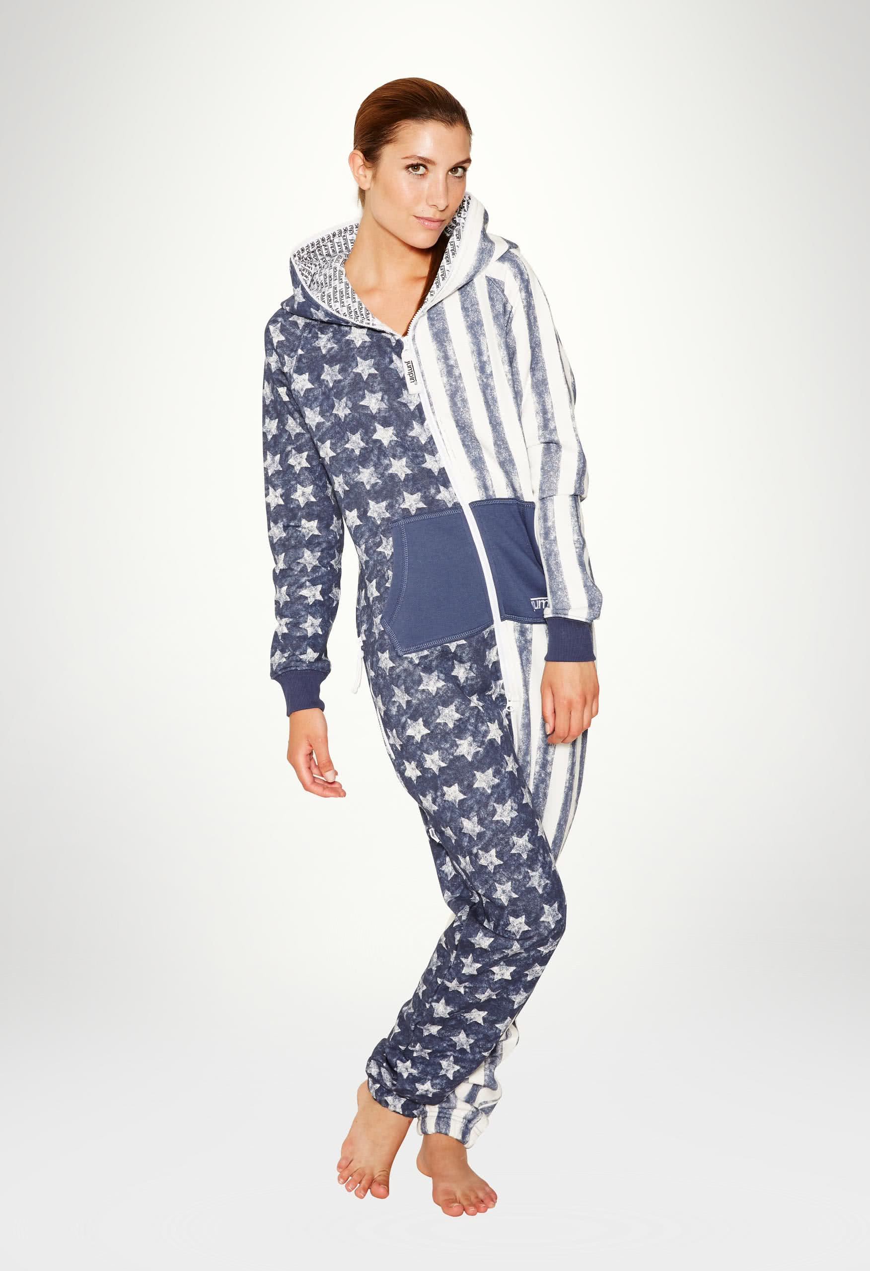 Luxus Kuschel Jumpsuit Damen Fotos