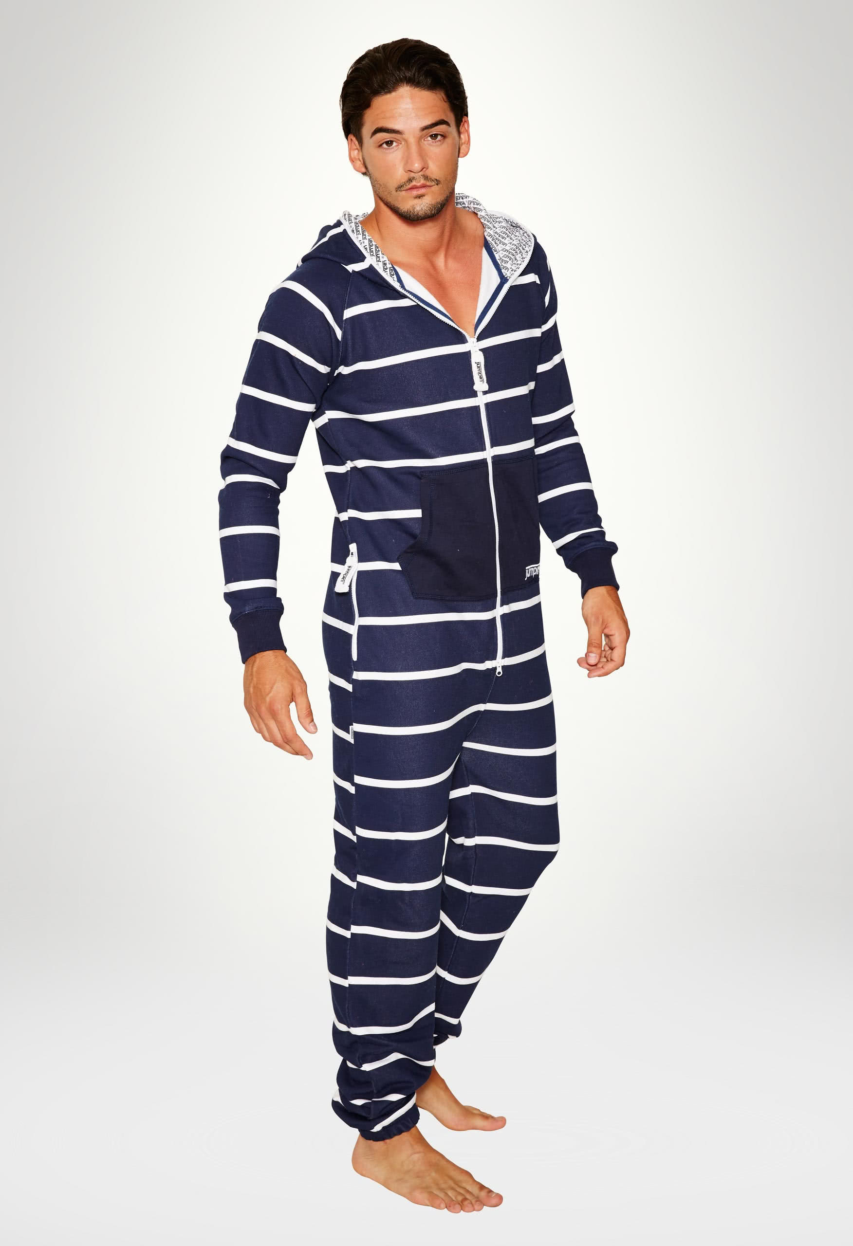 Jumpsuit Original Stripe Navy - Herren