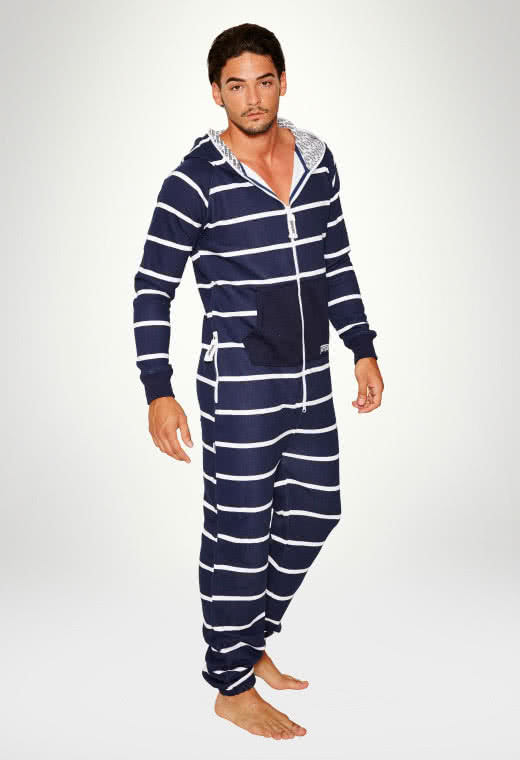 Jumpsuit Original Stripe Navy - Man