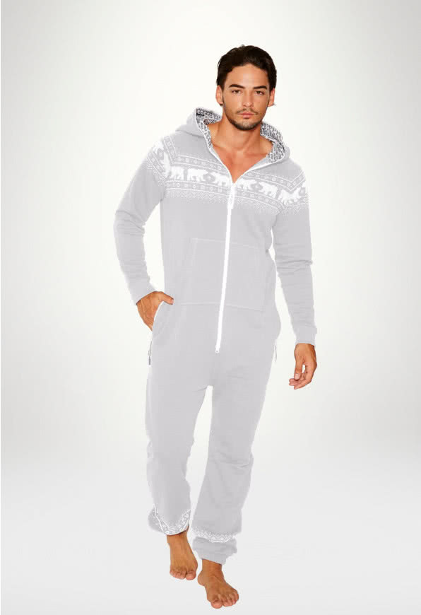 Jumpsuit Original Norwegian Bear Grey - Norjan Herr haalareita 